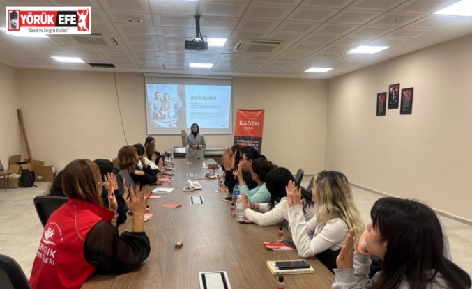 Yurtta kalan öğrencilere bilgilendirmede bulunuldu