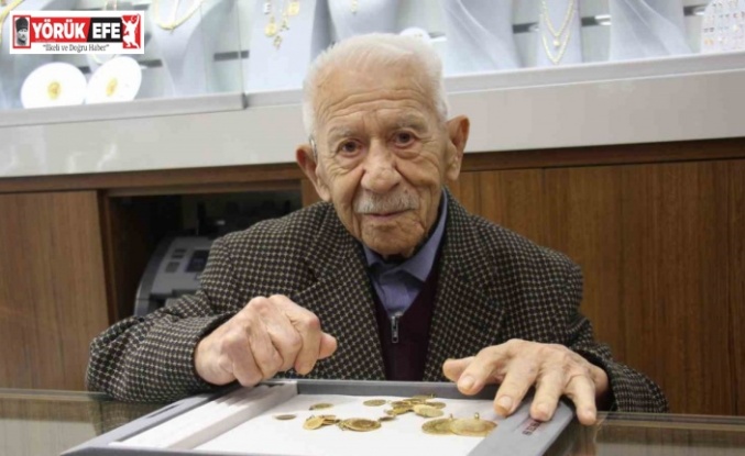 Aydınlı 90 yaşındaki sarraf Bezirgan: "Dürüstlük, iş hayatının altın anahtarıdır"
