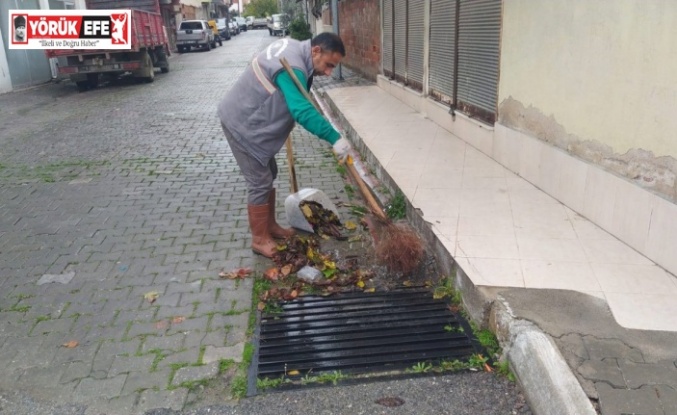 Germencik’te yağış sonrası ekipler teyakkuzda