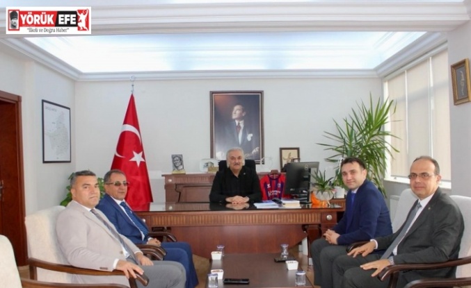 İl Milli Eğitim Müdürü Yiğit, Söke Kaymakamı Akça ile bir araya geldi