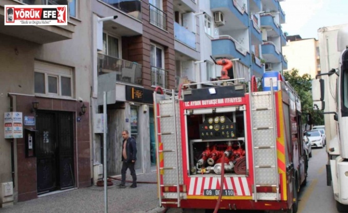 Klimadan çıkan yangın kısa sürede söndürüldü