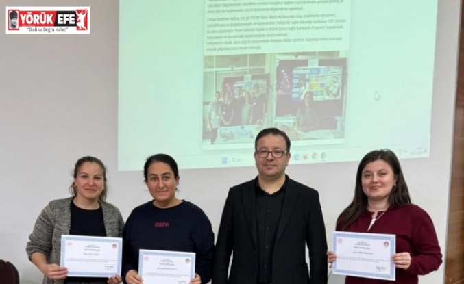 ADÜ Hastanesi’nde emzirme danışmanlığı eğitimi tamamlandı