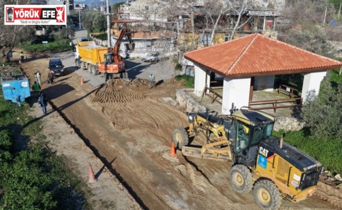 Aydın Büyükşehir Belediyesi Efeler’in yollarını yeniliyor