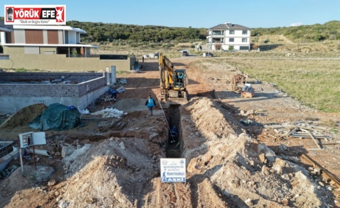 Aydın Büyükşehir Belediyesi’nin Didim’de altyapı çalışmaları sürüyor