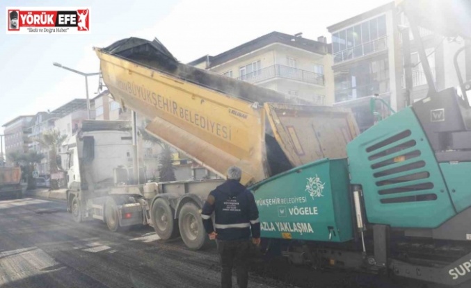 Aydın Büyükşehir’den Doğu Çevre Bulvarı’na sıcak asfalt dokunuşu
