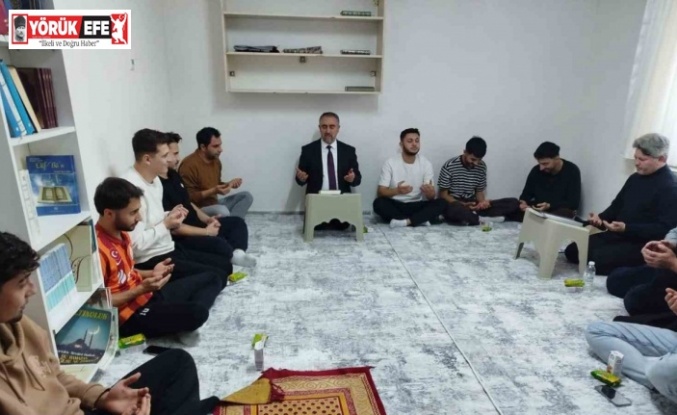 Aydın il genelindeki yurtlarda Miraç Kandili programları düzenlendi