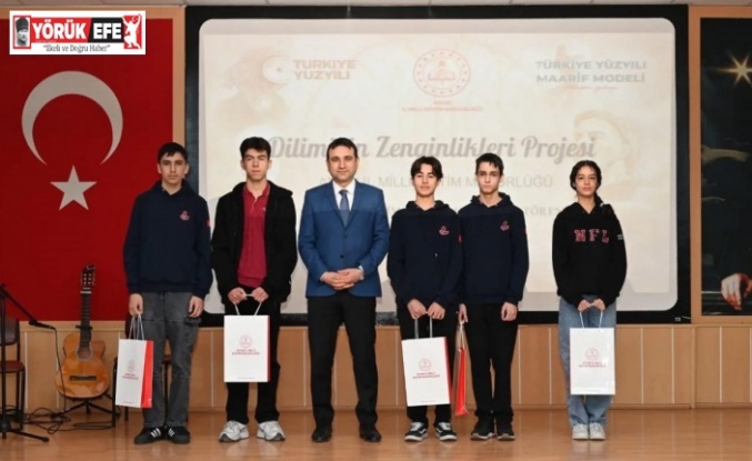 Aydın Lisesi, dil yarışmasında 5 ödülün 3’ünü aldı