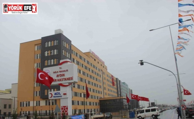 Aydın Şehir Hastanesi, Cumhurbaşkanı Erdoğan’ı bekliyor