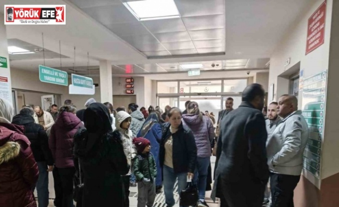 Aydın soğuğa dayanamadı, vatandaşlar hastaneye akın etti