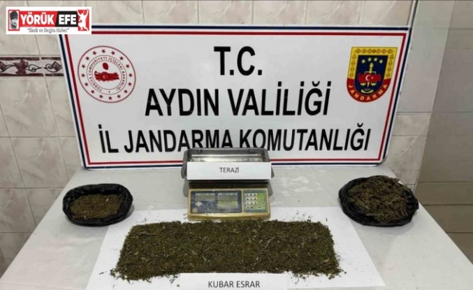 Aydın’da uyuşturucu operasyonu