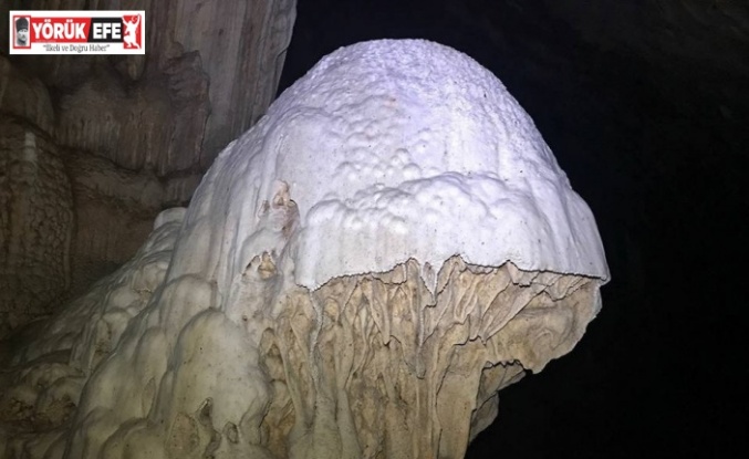 Aydın’ın yer altında saklı güzelliği Aslanlı Mağarası, maceraperestlerin rotasında