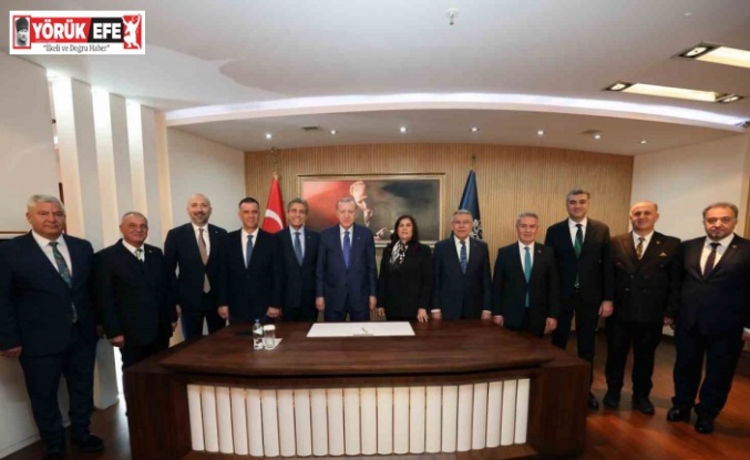 Başkan Arıkan: "Cumhurbaşkanımızla bir araya gelmek büyük onur"