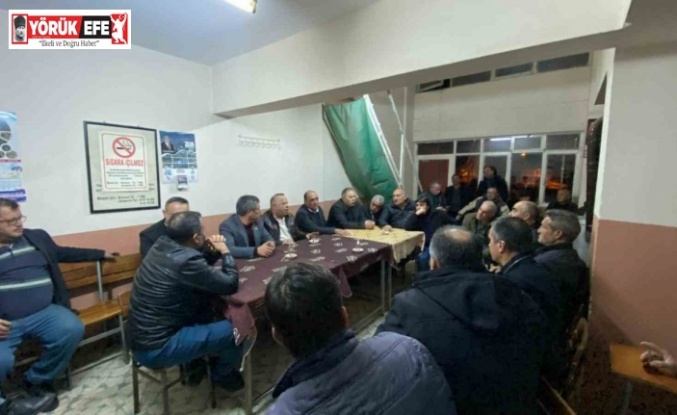 Başkan Özel, Kandil gecesinde Kızılca’da vatandaşlarla buluştu