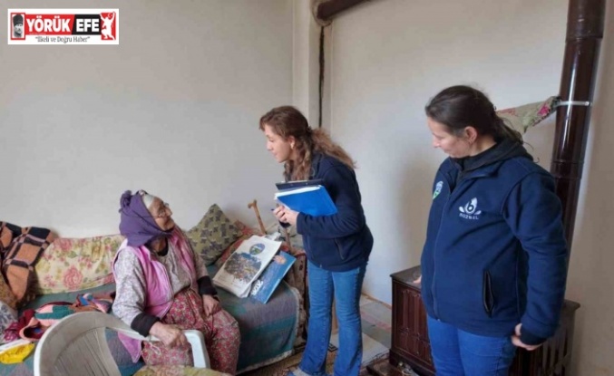 Bozdoğan Belediyesi, bakıma muhtaç vatandaşları yalnız bırakmıyor