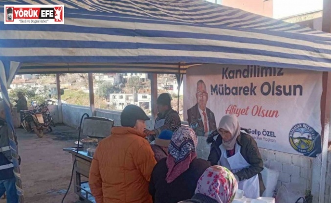 Bozdoğan Belediyesi’nden vatandaşa lokma ikramı