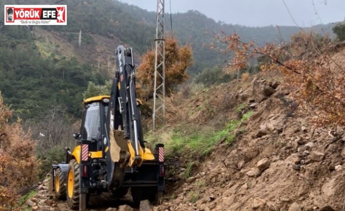 Bozdoğan’da yağış sonrası ekipler sahada