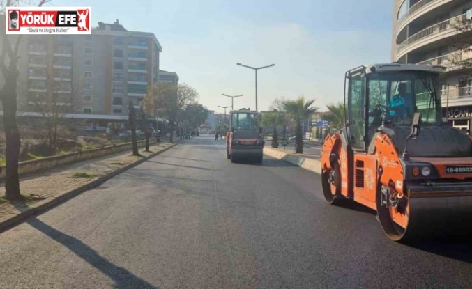Büyükşehir ‘yol’ mesaisi il genelinde sürüyor