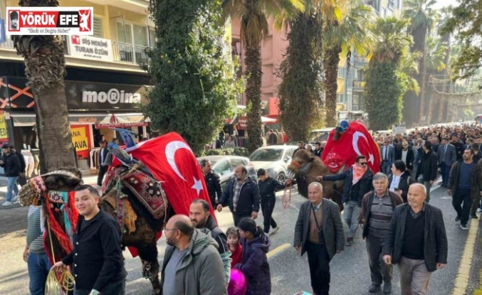 Cumhurbaşkanı Erdoğan, Aydın’da develerle karşılanacak