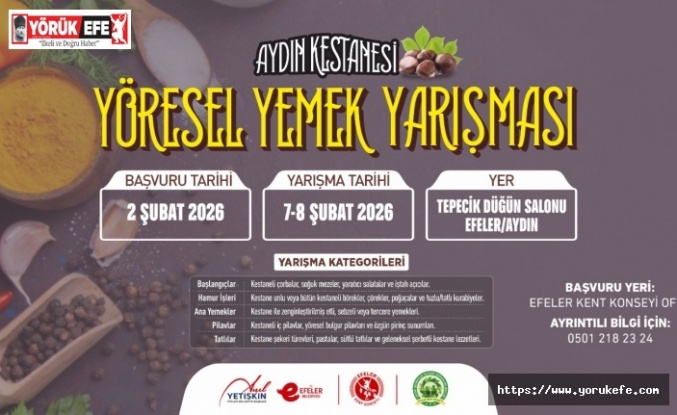 Efeler’den Kestaneli Lezzet Şöleni