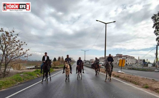 İncirliova’da Rahvan atları yarışlara hazırlanıyor