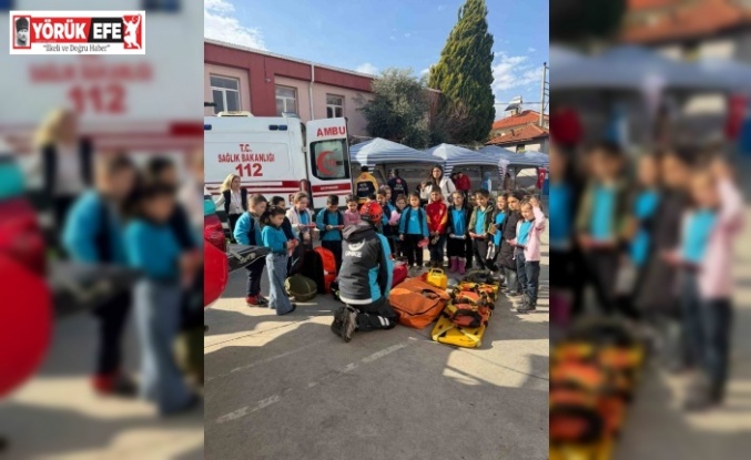 Karacasu’da miniklere sağlıklı gelecek eğitimi