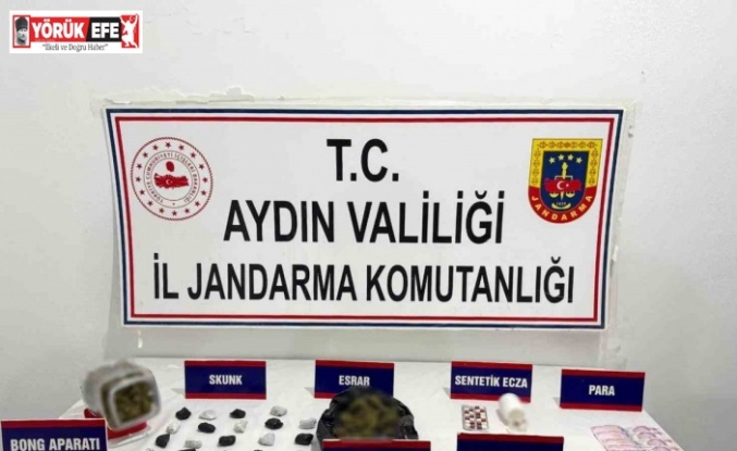 Kuşadası’nda uyuşturucu satıcılarına operasyon