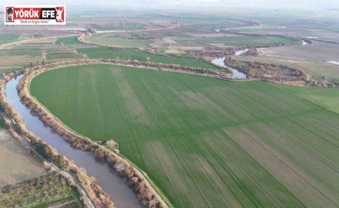 Menderes Nehri suya kavuştu