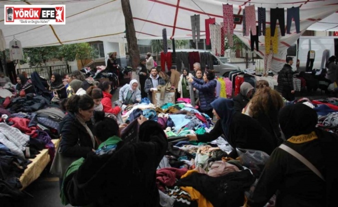 Modayı uygun fiyata takip etmek isteyenler bu pazarda buluşuyor