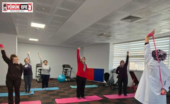 Nazilli’de kadınlar güne sporla başlıyor