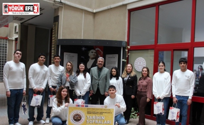 Tarihin Sofraları projesi ile staj yapacaklar