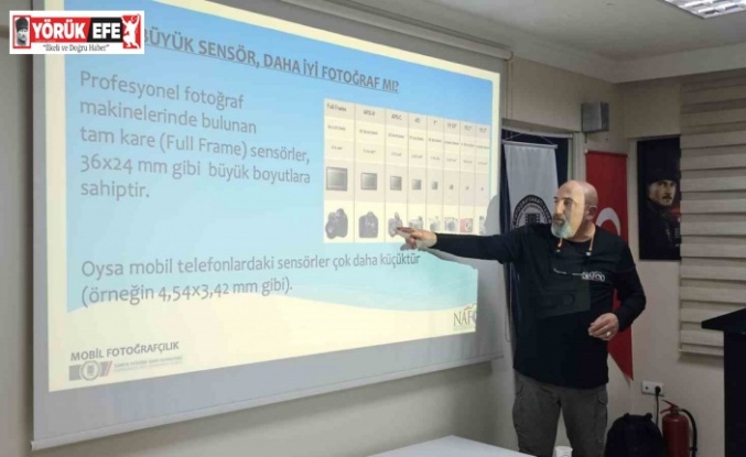 Kameralar cebe girdi: Fotoğraf tutkunlarına cep telefonu eğitimi veriliyor