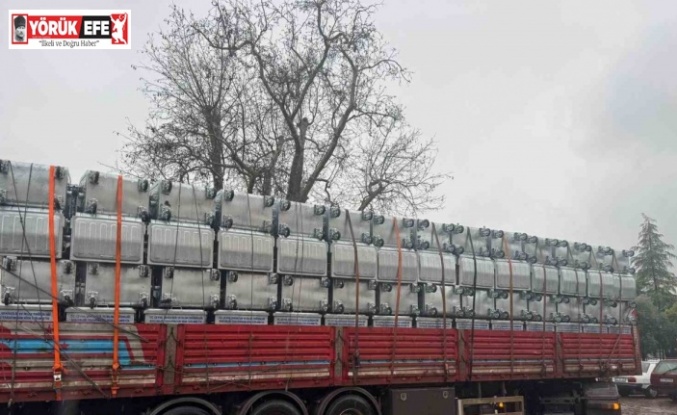 Sultanhisar’a 200 yeni çöp konteyneri