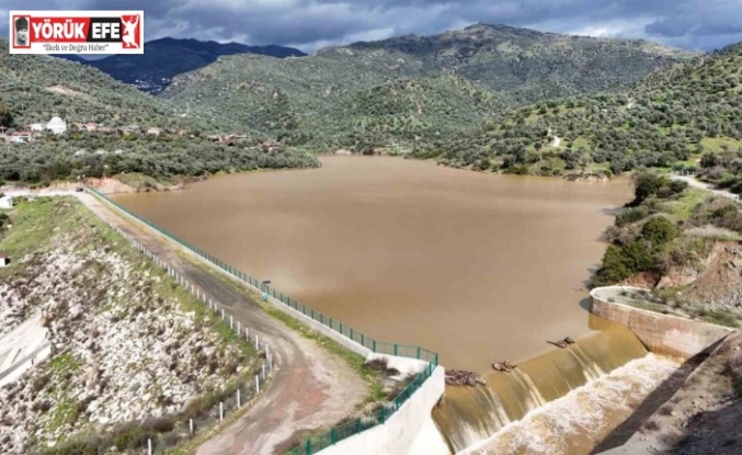 Sultanhisar’da göletler sağanakla doldu taştı