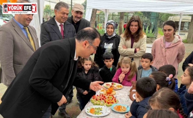 Sultanhisarlı öğrencilere sağlıklı beslenme anlatıldı