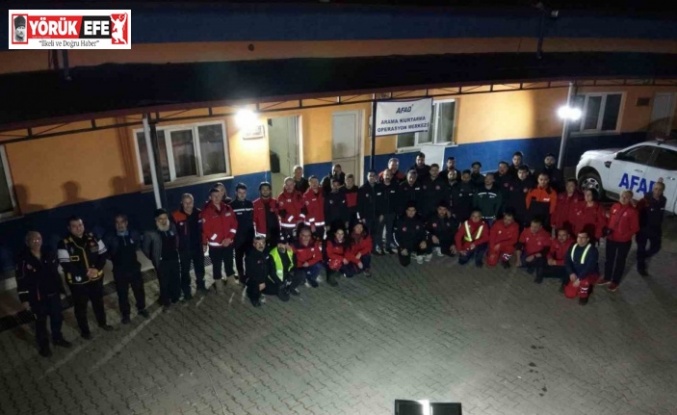 Aydın’da depreme hazırlık tatbikatında ekipler koordinasyonu sahada test etti