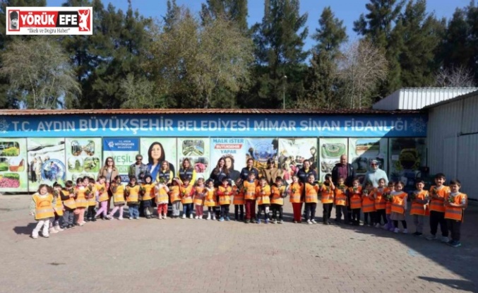 Aydın’da öğrenciler doğa sevgisini öğreniyor