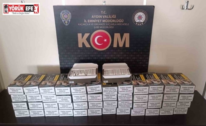 Efeler’de 4 işyerine kaçakçılık baskını