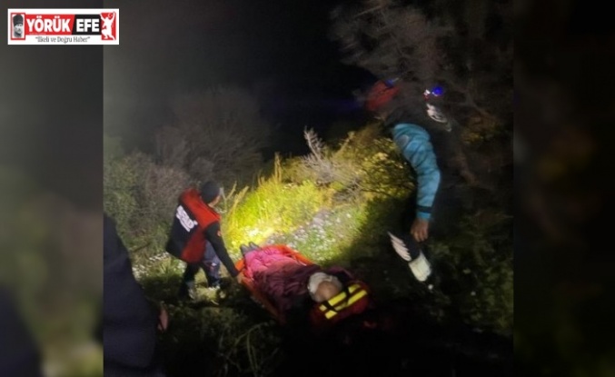 Kaybolan Alzheimer hastası yaşlı adam termal kameralı dronla bulundu