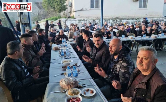 Yağdere Mahallesi’nde geleneksel iftar buluşması