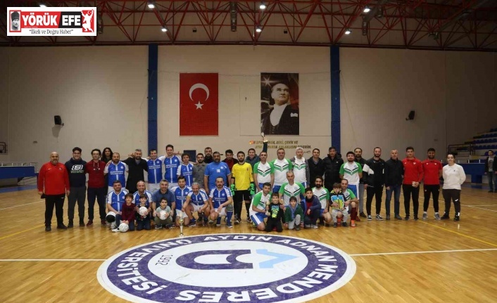 ADÜ’de ’Futsal Personel Turnuvası’ sona erdi