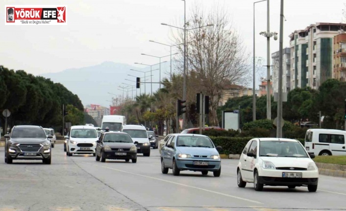 Aydın’da 2 bin aracın trafiğe kaydı yapıldı