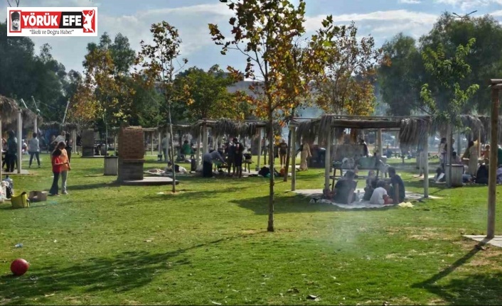Kuşadası’nın Adagöl Mesire Alanı vatandaşların gözdesi haline geldi
