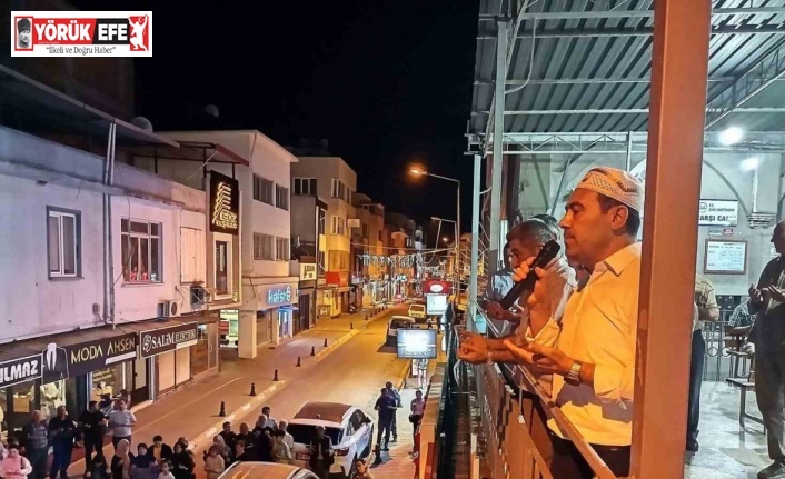 Çine’de hac yolcuları dualarla uğurlandı