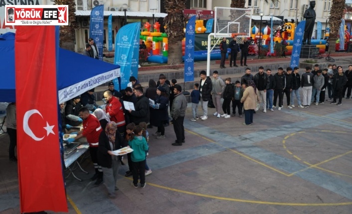 Aydın Büyükşehir Belediyesi’nin Ramazan etkinlikleri Sultanhisarlılarla buluştu