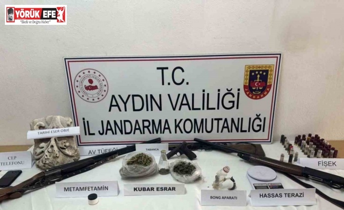 Aydın’da narkotik operasyonu