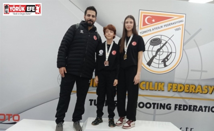 Aydınlı atıcılar Ankara’dan derecelerle döndü