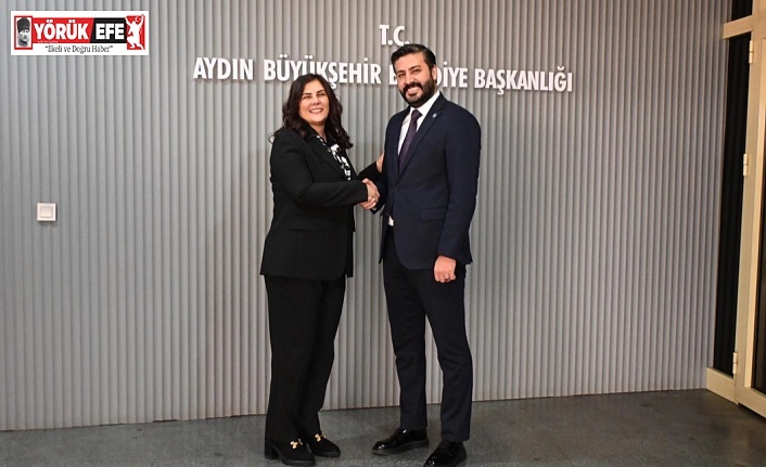 BAŞKAN ÇERÇİOĞLU’NA MİLLİYETÇİ HAREKET PARTİSİ AYDIN’DAN ZİYARET
