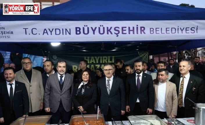 Başkan Çerçioğlu, İncirliova’da vatandaşlarla iftar sofrasında buluştu
