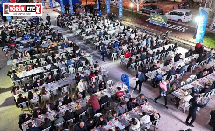 Başkan Çerçioğlu vatandaşları iftar sofrasında buluşturdu