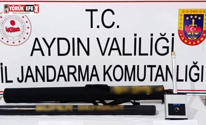 Bozdoğan’da kaçak define arayışı yapan şahıslar suçüstü yakalandı